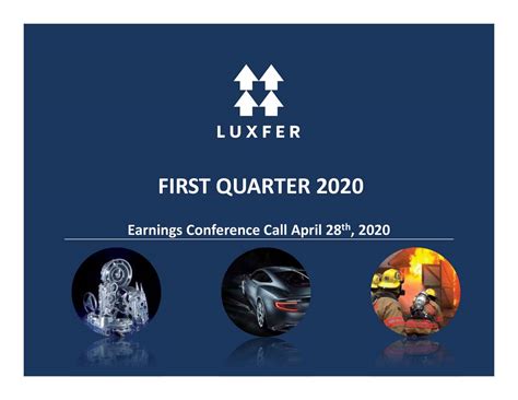 Luxfer: Q1 Earnings Snapshot